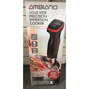 New Ambiano Sous Vide Precision Immersion Cooker 800W Model # H-106